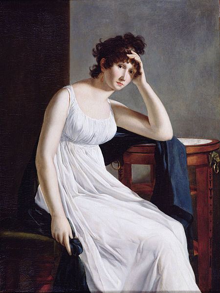 Self-Portrait ca 1805 by Constance Mayer (1775-1821)   Bibliotheque Marmottan Boulogne-Billancourt